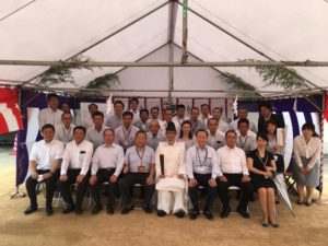 農産物処理加工施設建設工事 起工式を行いました