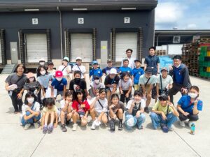 くらしき放課後児童クラブ児童見学