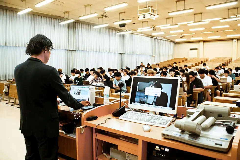 岡山経営者論の講義風景