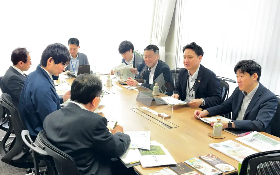 JAきたみらいの皆様がご来社しました