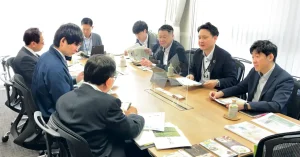 JAきたみらいの皆様がご来社しました