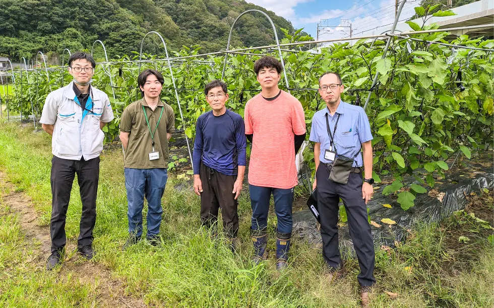 森川様親子と集合写真