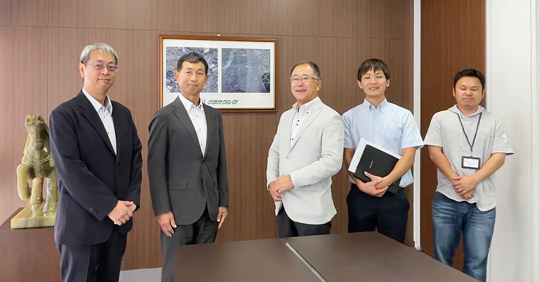 JAさつないの皆様がご来社されました
