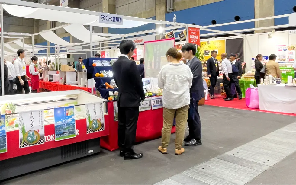 クラカグループブース前