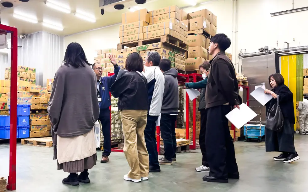 JA高知県芸西支部消費拡大協議会の皆さまがご来社されました