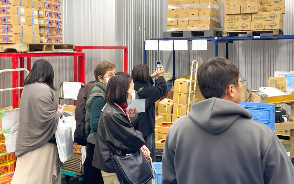 プロセスセンター内視察