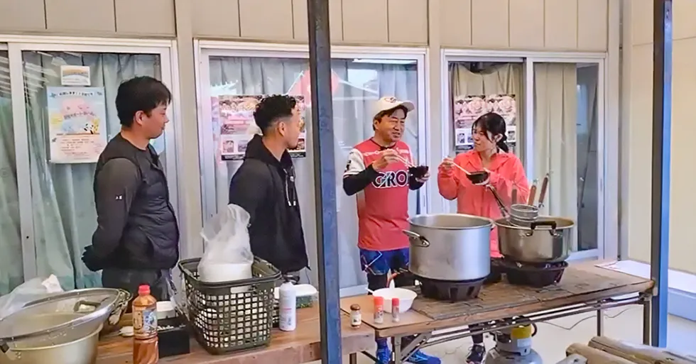 片岡総社市長試食