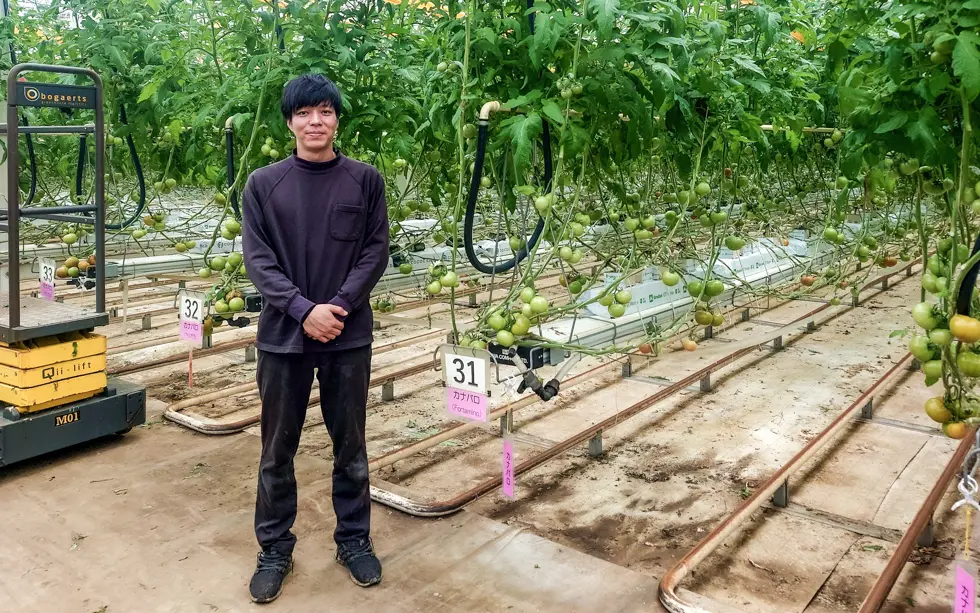 工場長の新里様