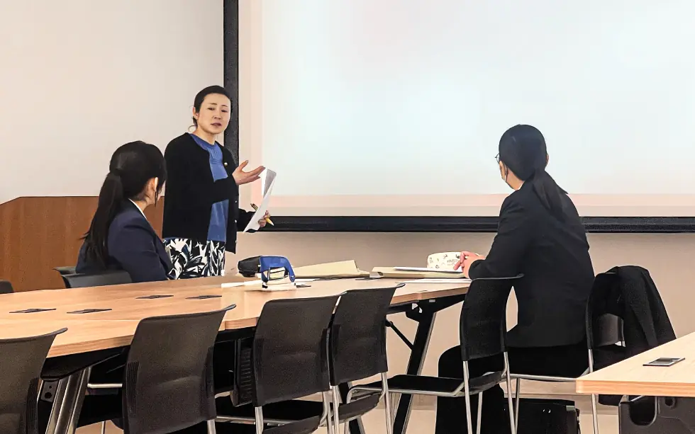 午後からの研修風景