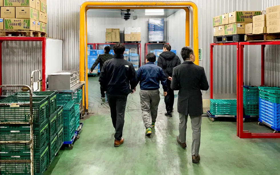 プロセスセンター内見学