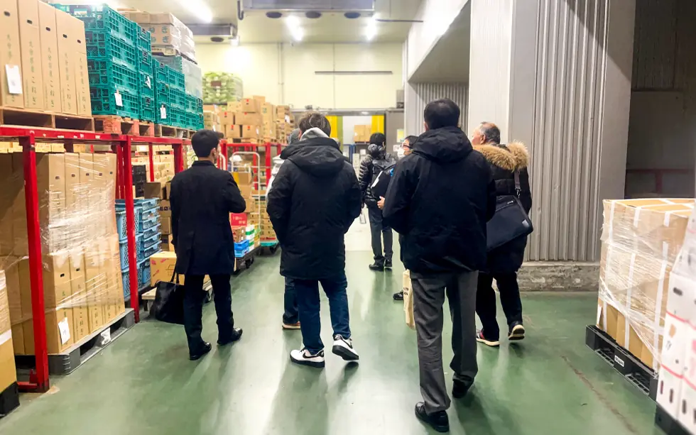 プロセスセンター視察