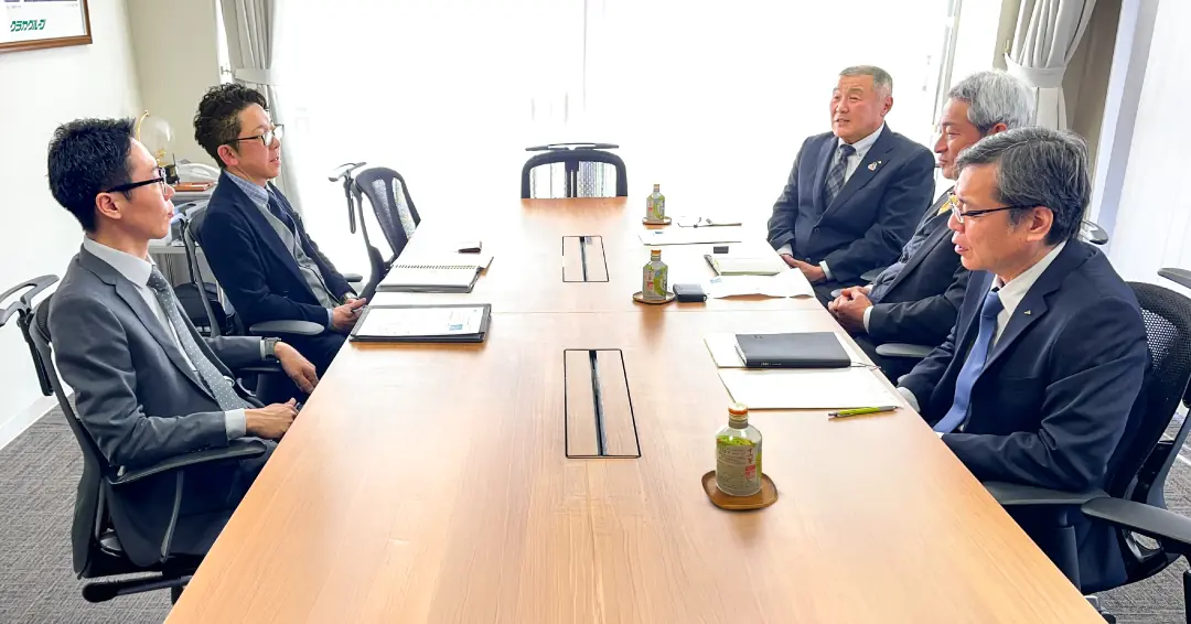 2026年産梅の作柄見通しは？JAわかやまの皆様がご来社されました