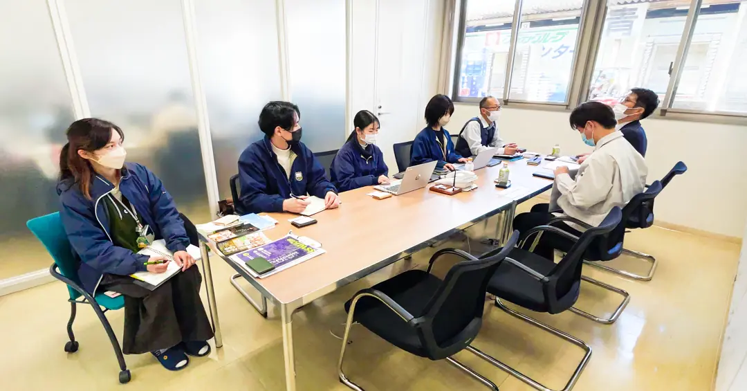 JA全農おかやまの皆様がご来社